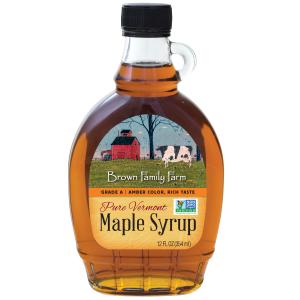 12oz Vermont Maple Syrup Amber Rich